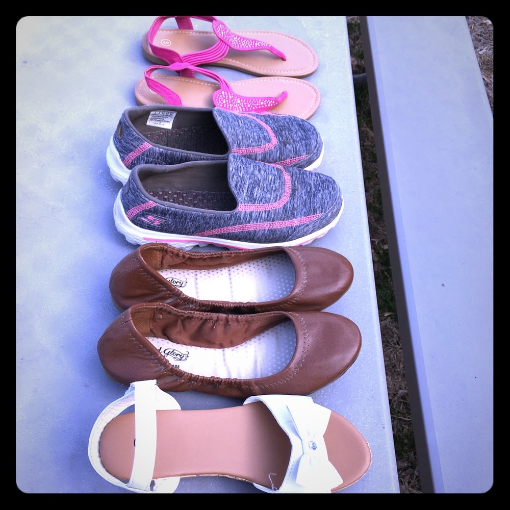 Girls shoes 4 pair bundle